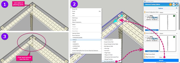 Connecting Different Sized Walls