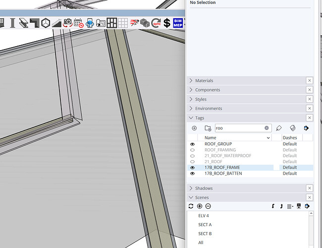 Valley board tag in PlusSpec for BOQ