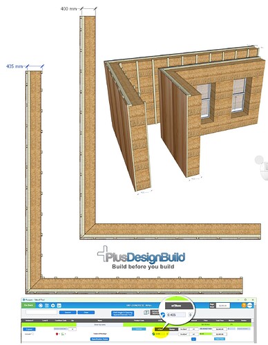 Sustaiable building with straw bale homes in PlusDesignBuild drafting and estimating plugin for Sketchup