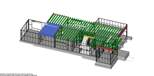 3d JOIST LAYOUT error 2 extra steel