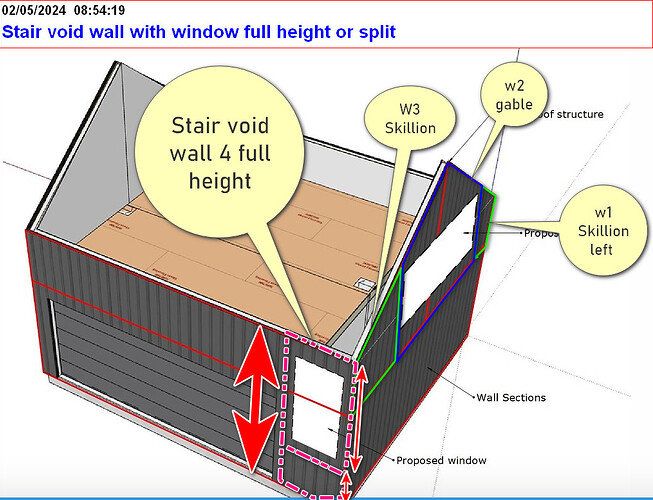 Stari void wall full height or split