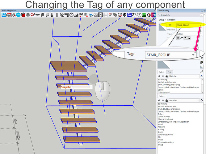 Changing the PlusSpec Tag to your own choosing In Sketchup