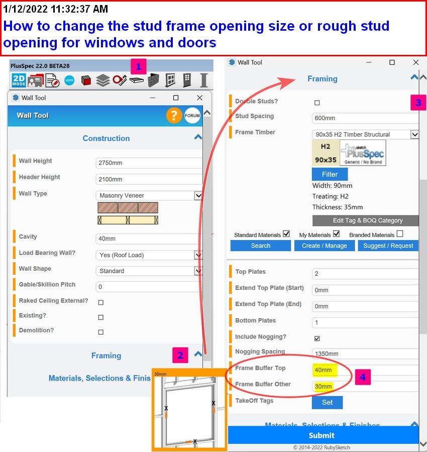 How to change the stud frame opening size or rough stud opening for windows and doors.jpg