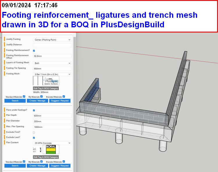 Footing reinforcement_ ligatures and trench mesh drawn in 3D for a BOQ in PlusDesignBuild.jpg
