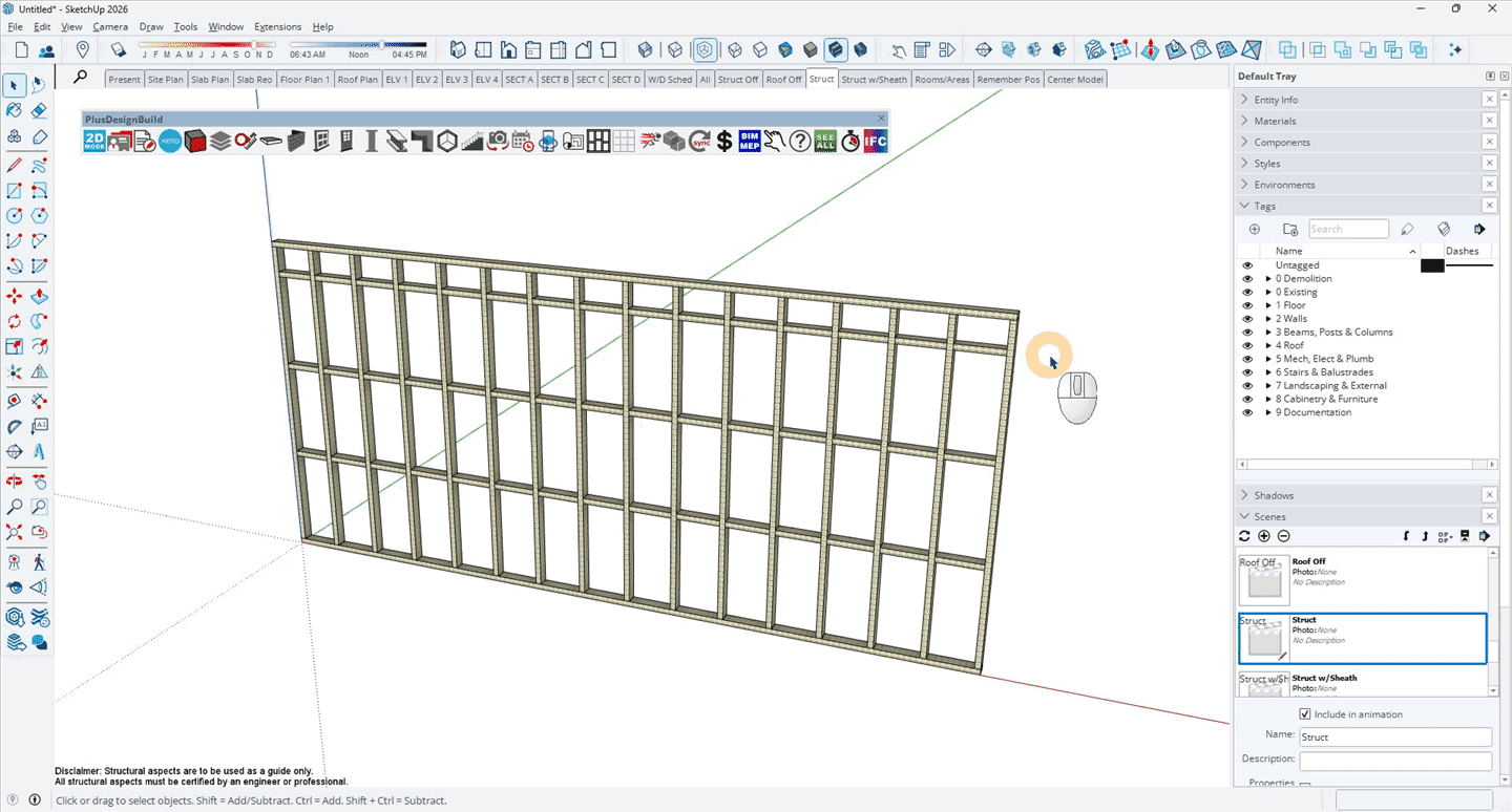How To Update Scenes In SketchUp