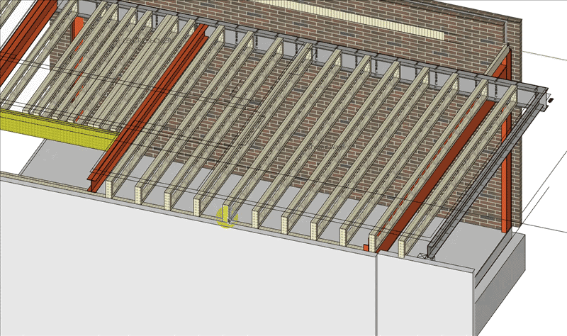 Move Truss Group & Delete Additional Geometry